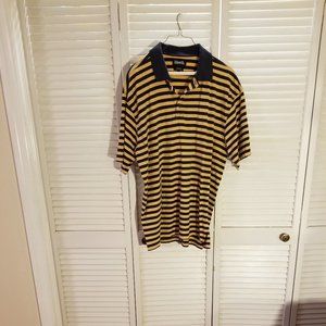 Excellent Yellow and Black Ashworth Shirt